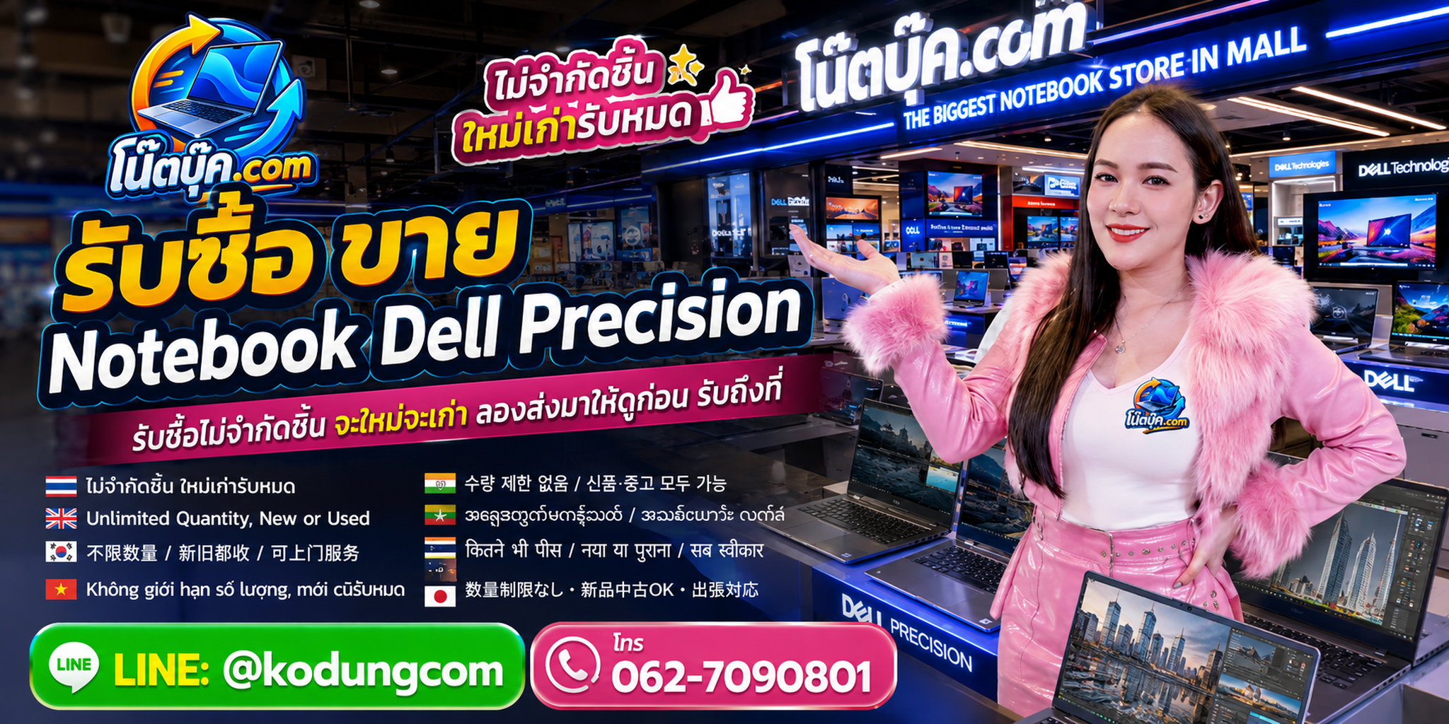 Notebook Dell Precision เก่า ไม่ได้ใช้งาน หรือตกรุ่น ยังอาจมีมูลค่าและส่งประเมินได้ตามสภาพ