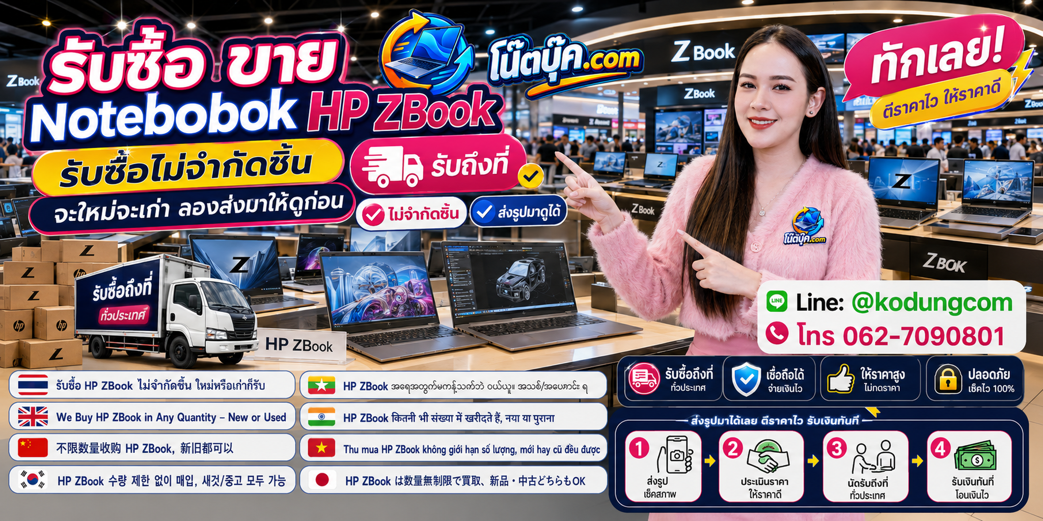 HP ZBook เก่า ไม่ได้ใช้งาน ยังอาจมีมูลค่า ส่งรุ่นและสภาพเพื่อประเมินได้